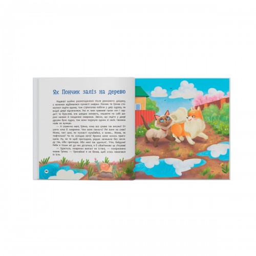 Книга "Хвостатые приключения. Пончик и Гренка учатся дружить" (Crystal Book)