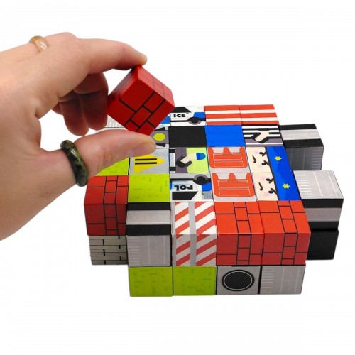 Магнітний конструктор "Small World", 54 дет (2829)