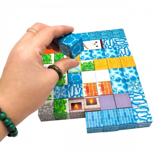 Магнитный конструктор "Small World", 54 дет (2829)