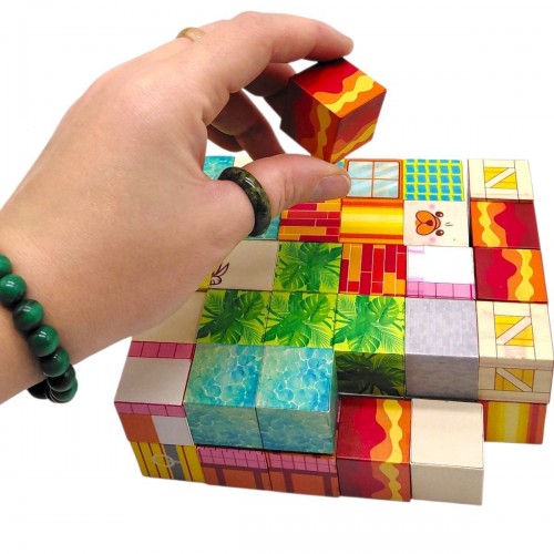 Магнитный конструктор "Small World", 54 дет (2829)