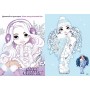 Книжка-раскраска со стикерами "Rainbow High Winter Break" (Ideyka)