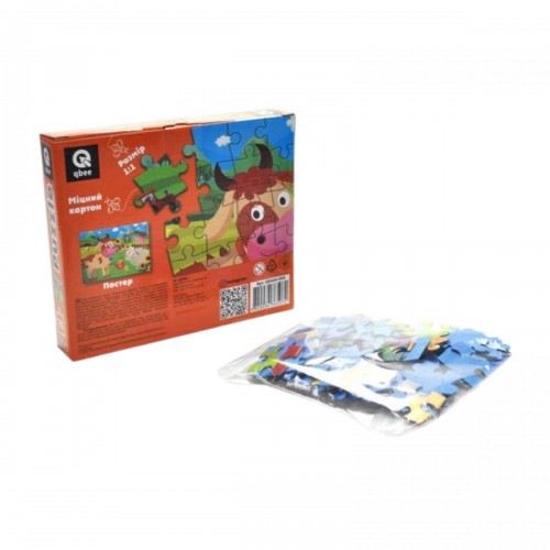 Пазлы – 70 элм. "Жители фермы" (qbee)