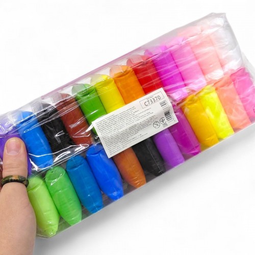 Воздушный пластилин, 24 брикетика в наборе. (MiC)