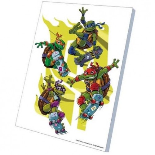 Картина по номерах 30х40 см "Черепашки Ніндзя: Кавабанга!" (qbee)