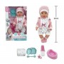 Пупс высота 45 см, пьет из бутылочки, ходит на горшок, закрывает глаза, съемную одежду, аксессуары, в коробке (Yala Baby)