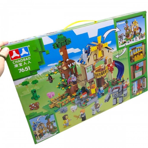 Конструктор "Майнкрафт/Minecraft" 1016 деталей, в коробке 58х8х38 см (Chaobao)