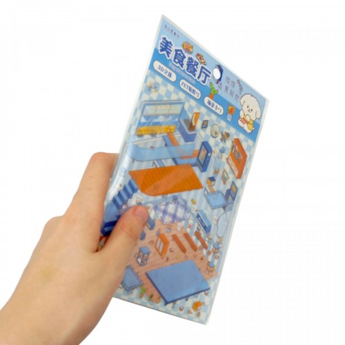 Наліпки Румбокс 2в1 (РОЖЕВІ) (MiC)