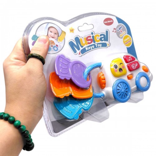 Погремушка "Легковая с ключиками" упаковка 22*4,6*18 см (MiC)