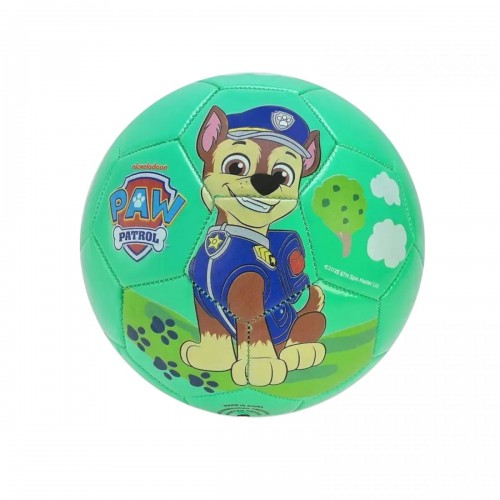 Мяч футбольный №3, Paw Patrol PVC зеленый (MiC)