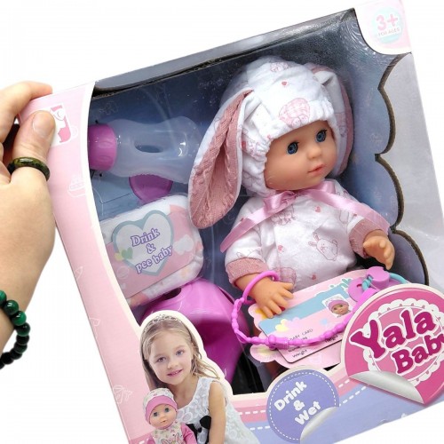Пупс "Yala Baby" 30 см, з аксесуарами (зайчик) (Yala Baby)