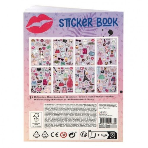 Стикербук "Besties. Fashion" формат А5 (Besties)