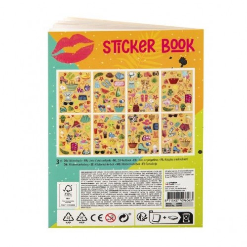 Стикербук "Besties. Summer" формат А5 (Besties)