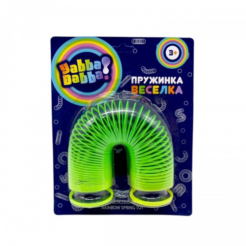 Пружинка "Радуга" планшет 12,5*7*19 см (микс видов) (Yabba Dabba)