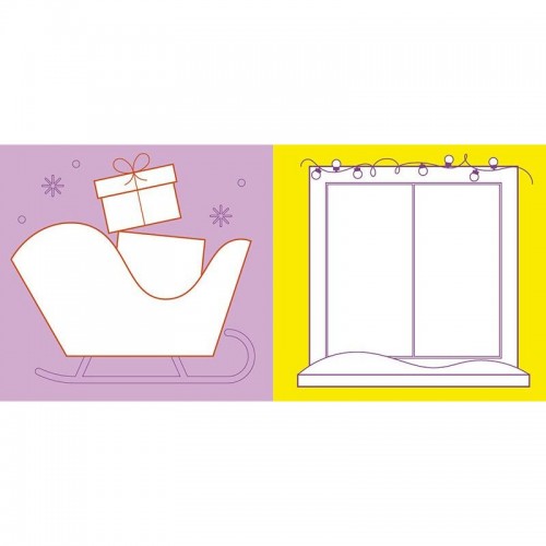 Наліпки-картинки : Наліпки-картинки. Зима (Ранок)