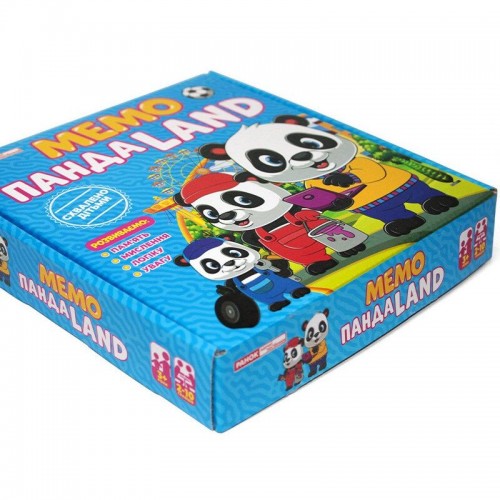 Игра Мемо "Панда LAND" обучающие игры (укр) (Ранок)