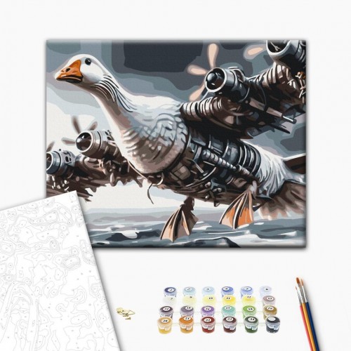 Картина по номерам "Bombogini gusini" 40x50 см. (Brushme)