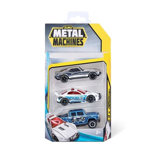 Машинка в асортименті METAL MACHINES CARS (3 шт) (Metal Machines)