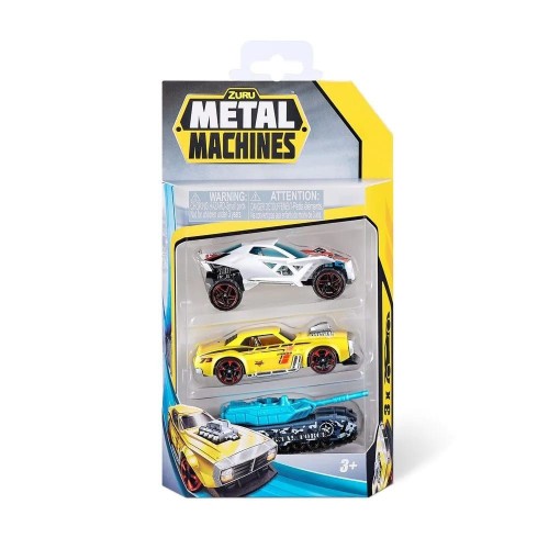 Машинка в асортименті METAL MACHINES CARS (3 шт) (Metal Machines)