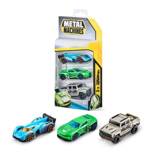 Машинка в асортименті METAL MACHINES CARS (3 шт) (Metal Machines)