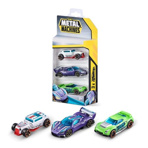 Машинка в асортименті METAL MACHINES CARS (3 шт) (Metal Machines)