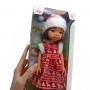 Кукла в рождественском наряде, размер 33см (LS)