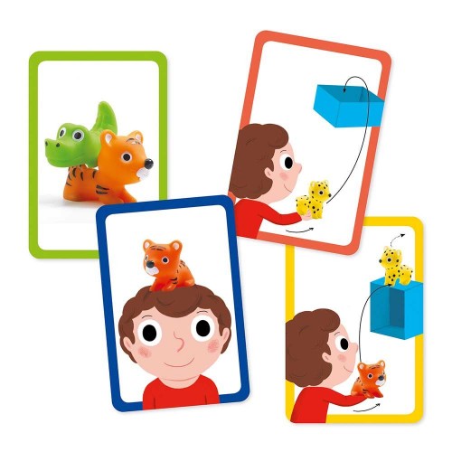 Настольная игра DJECO "балансир Пирамидки" (Djeco)