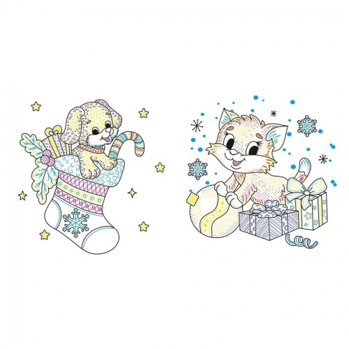 Водная раскраска "Водяные окраски. Украшения" (укр) (Ранок)