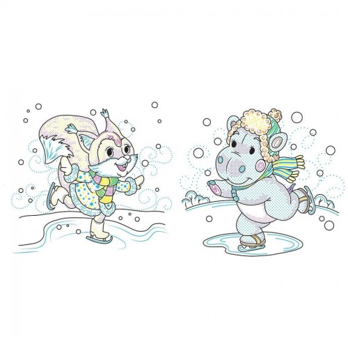 Водяні розмальовки: Водяні забарвлянки. Розваги (у) (Ранок)