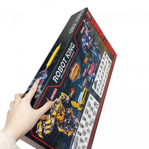 Набір трансформерів 2 трансформери, зброя, аксесуари, в коробці (LONG ZHI TOYS)