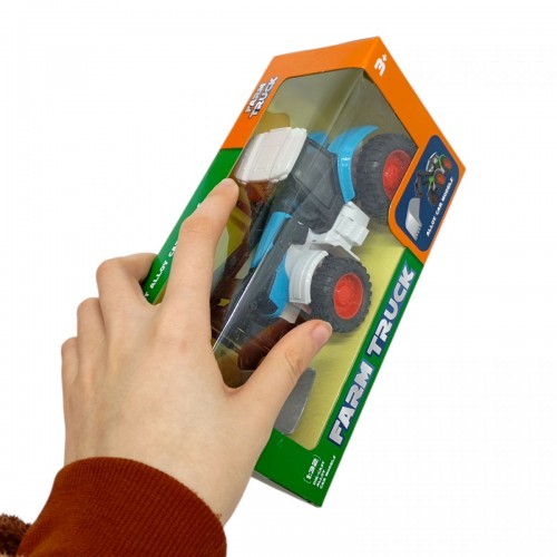 Трактор з ковшом (БЛАКИТНИЙ) 20*2х10*3х7*3см. (JIA SHENG TOYS)