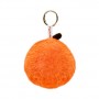 Іграшка-брелок мʼяконабивна "Яскрава апельсинка Санті" серія Талісмани, 9см. (Fyyvalur)