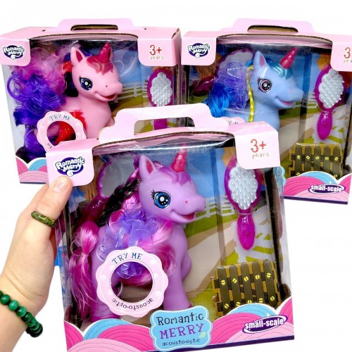 ПОНИ ЕДИНОРОГ (СИРНЕВЫЙ) (MiC)