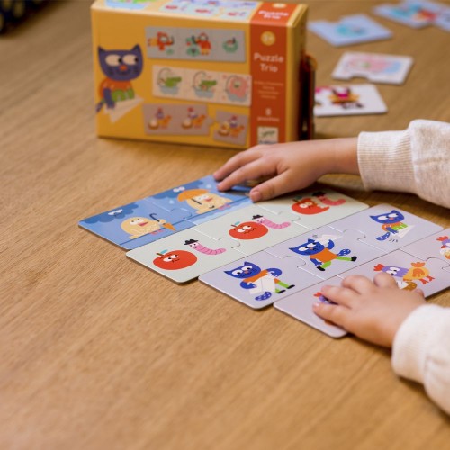 Трио-пазл DJECO "Истории" (Djeco)