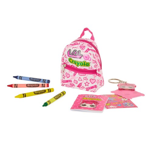 Набір для творчості Crayola “Міні-рюкзак”, рожевий (Crayola)