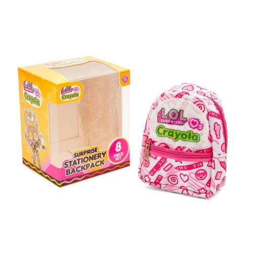 Набір для творчості Crayola “Міні-рюкзак”, рожевий (Crayola)