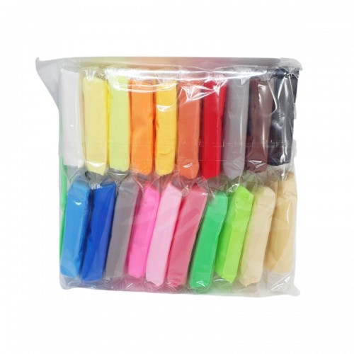 20 стиков Набор для лепки с воздушным пластилином (Lovin)