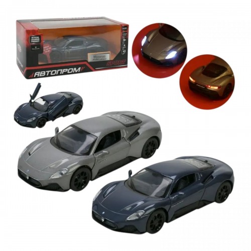 Машина мет. 1:33 "Maserati MC20", батар., світ., звук, відкр.двері, короб.18 * 9 * 8 см (Автопром)