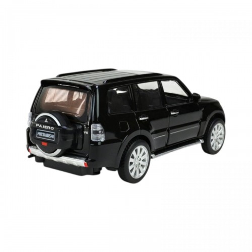 Машина мет. 1:33 "Mitsubishi Pajero 4WD Turbo", капот,багажник,батар., світ., звук, відкр.двері, короб.18 * 9 * 8 см (Автопром)