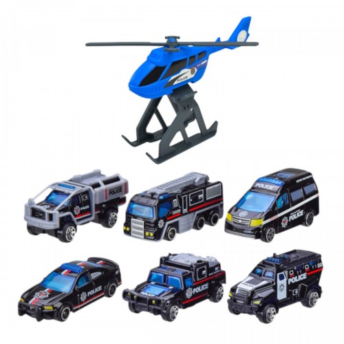 Ігровий набір ПОЛІЦІЙСЬКА ДІЛЬНИЦЯ,короб. 36*24*6,5см (Автопром)