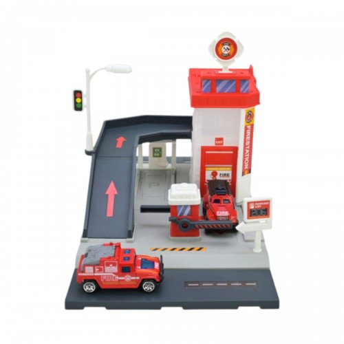 Ігровий набір ПОЖЕЖНА ЧАСТИНА, короб. 36*24*6,5см (Автопром)