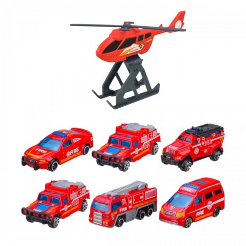 Ігровий набір ПОЖЕЖНА ЧАСТИНА, короб. 36*24*6,5см (Автопром)