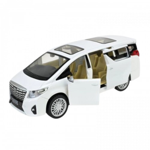 Машина мет. 1:29 Toyota Alphard, батар., світло, звук, відкр. двері, короб. 20*11*10см (Автопром)