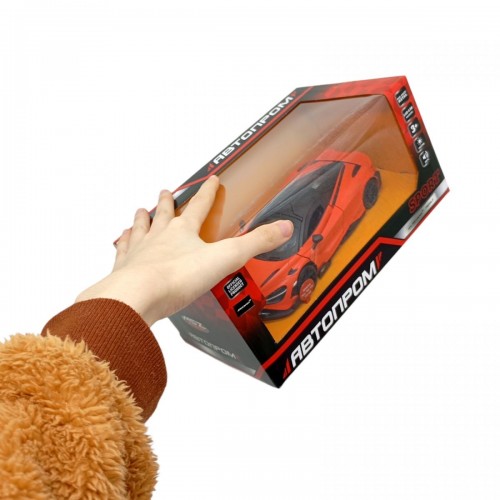 Машина мет. 1:24 "McLaren 765 LT",батар.,світло,звук,відкр.двері, короб. 24,5*12*10см (Автопром)