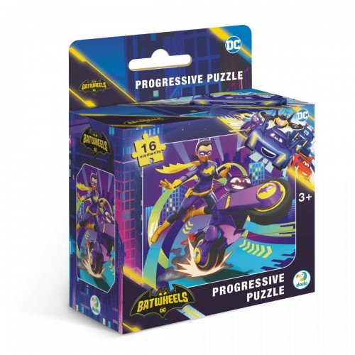 Пазл на 16 элементов «Мотоцикл Биби» (Dodo)