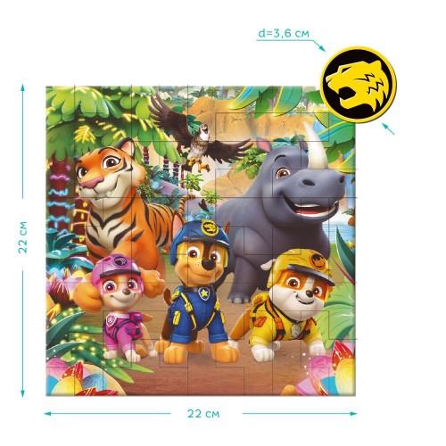 Магнитный пазл на 40 элементов «Джунгли» (Dodo)