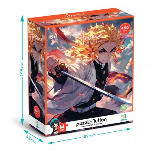 Пазл Hard-M «Пламенный воин» (Dodo)