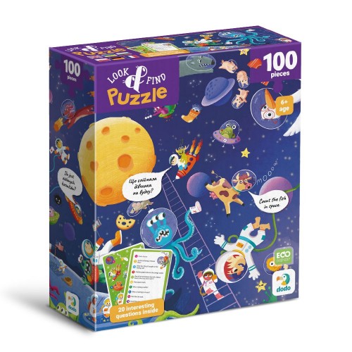 Пазл. Шукай та знаходь «Шалений космос» (Dodo)