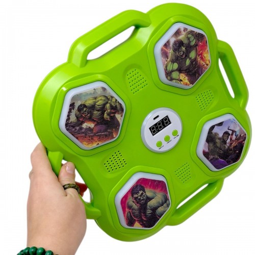 Електронний бокс (герой, вбудований акумулятор, USB-кабель, bluetooth, підсвічування, музика, звук удару, рукавички, режими гучності) в коробці 30,5х7х30,5 см (MiC)