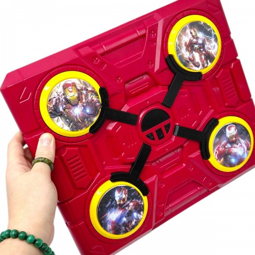 Електронний бокс (акумулятор, USB кабель, підсвічування, музика, bluetooth, режими гучності) в коробці 28х33х6,5 см (MiC)