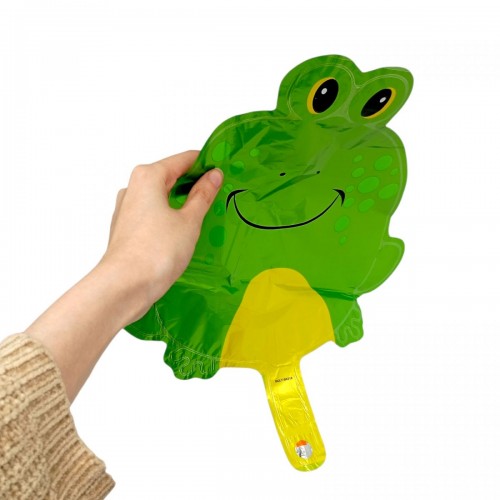 Фольгований шар фігурний "Жаба" (MiC)